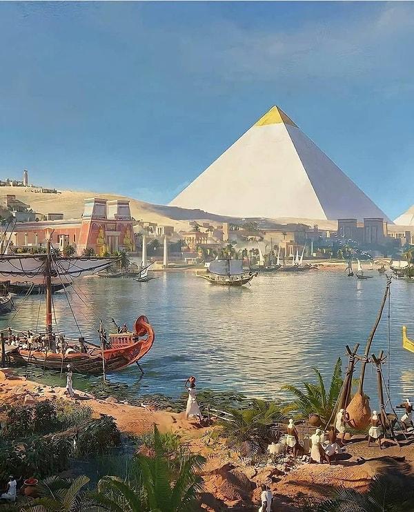 12. Keops Piramidi - Mısır, Kahire. 139 metre (M.Ö. 2550- M.S. 1311)