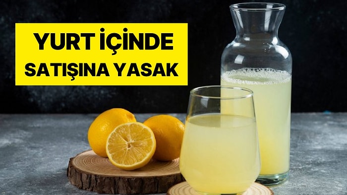 Resmi Gazete'de Yayımlandı: Limon Sosuna Yasak Geldi