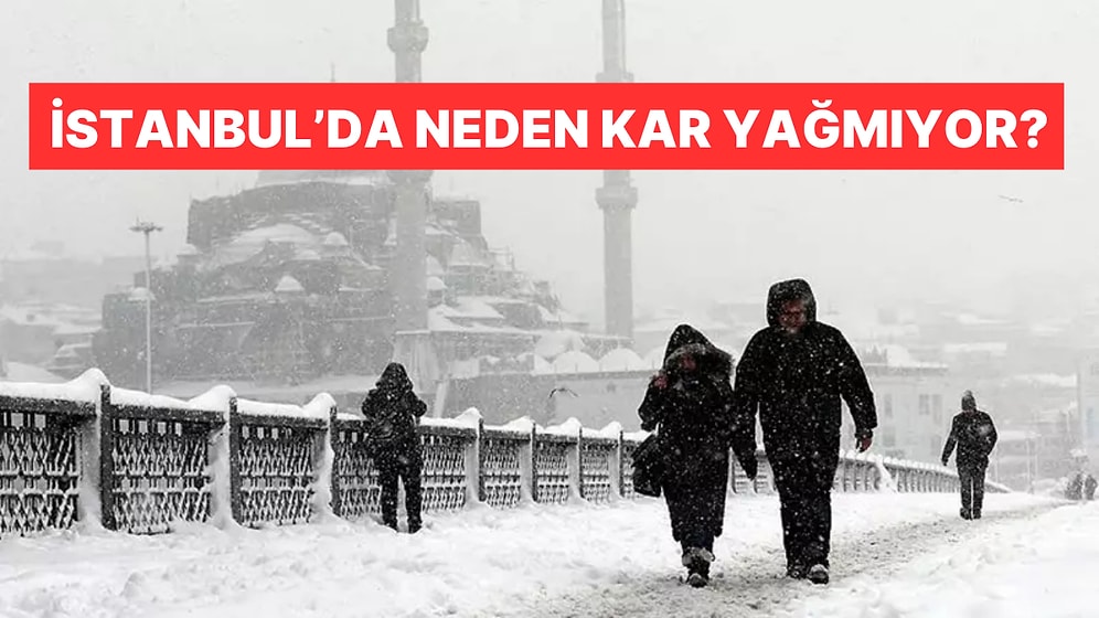 Uzmandan Açıklama: "Şehrin Isı Adası Olduğu için Kar Yağmıyor"