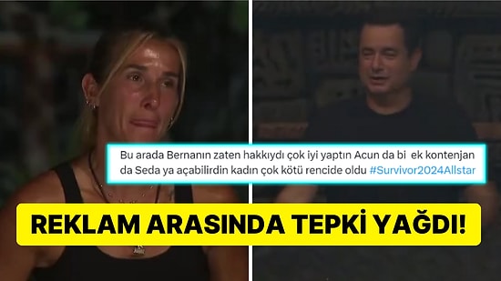 Reklam Arasında Tepki Alan Acun Ilıcalı, Seda'nın Rio Ödülünü Berna'ya Verdi