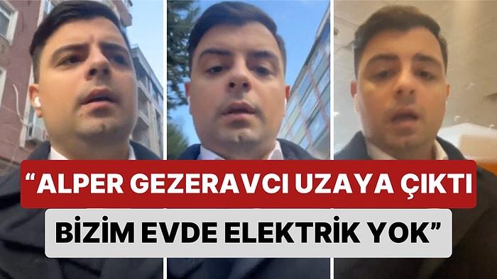 Bir Vatandaş Bahçelievler'de Yaşanan Yaklaşık 15 Saatlik Elektrik Kesintisine Çektiği Bir Video ile İsyan Etti