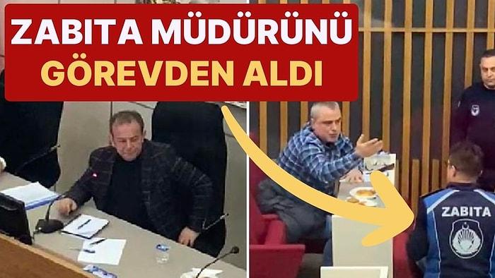 Tanju Özcan, Tartıştığı Meclis Üyesini Salondan Çıkarmayan Zabıta Müdürünü Görevden Aldı