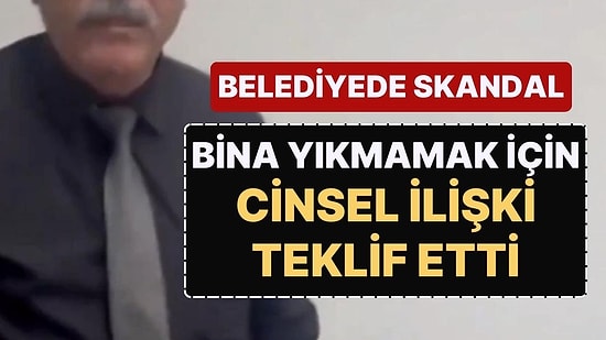 Binasını Yıkmama Karşısında Bir Kadına ‘Cinsel İlişki’ Teklifi Yapan Yapı Kontrol Müdürü Görevden Alındı