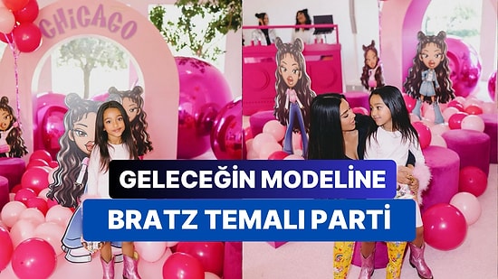Kim Kardashian'ın Güzeller Güzeli Kızı Chicago İçin Düzenlediği Temalı Parti Yine Büyük Ses Getirdi