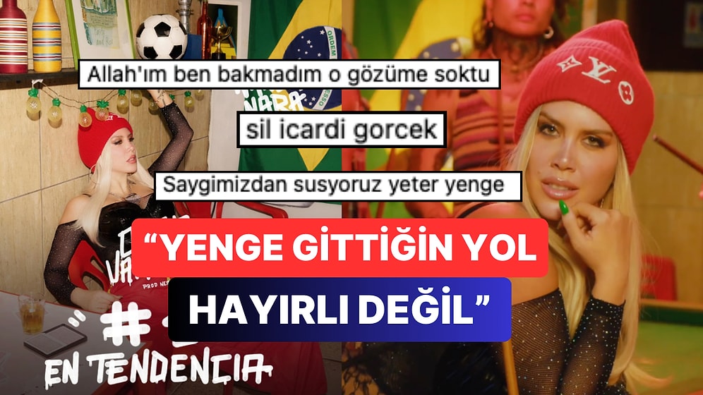 Icardi'nin Karısı, Bizim Yengemiz Wanda Nara Bu Sefer de Şarkı Çıkarınca "Bu İşin Tadı Kaçtı" Dedirtti