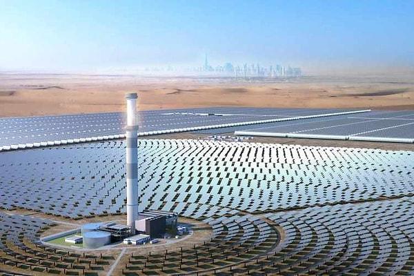 5. Mohammed Bin Rashid Al Maktoum Güneş Enerjisi Parkı - Birleşik Arap Emirlikleri