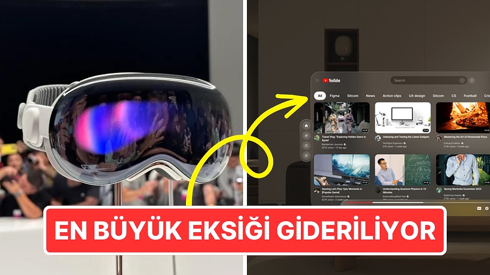 Apple Google'ı İkna Etti: Vision Pro'ya Özel Yeni Bir YouTube Uygulaması Geliştirilecek!