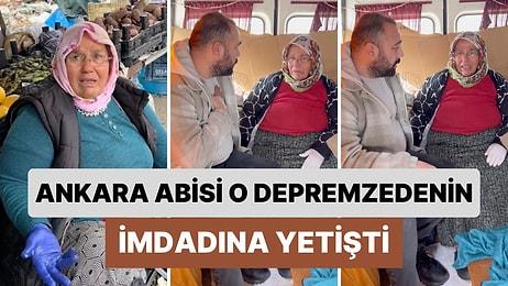 Depremzede Bir Kadın Soğukta Arabada Kaldığını Ağlayarak Anlatmıştı! Ankara Abisi O Kadına Ev Tuttu