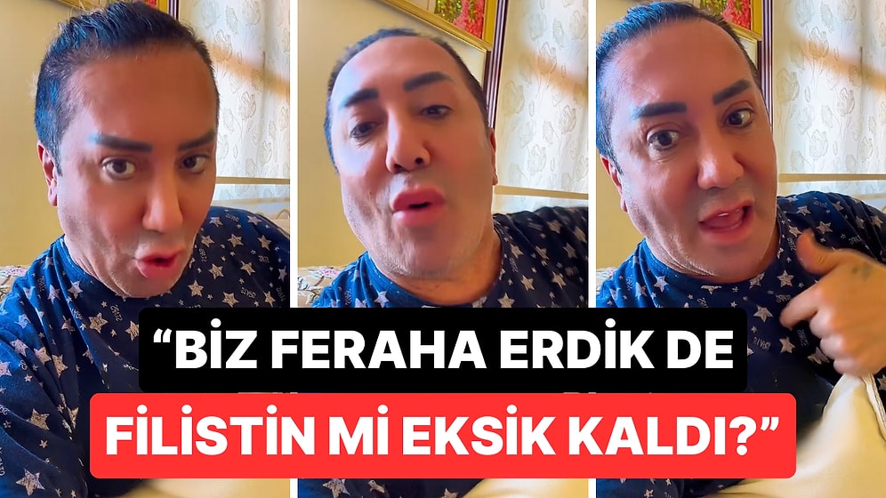Murat Övüç, Filistin'e Yardım Çağrısında Bulunan Takipçilerine Fazla Sert Çıktı: "Benim Vatandaşım Aç!"