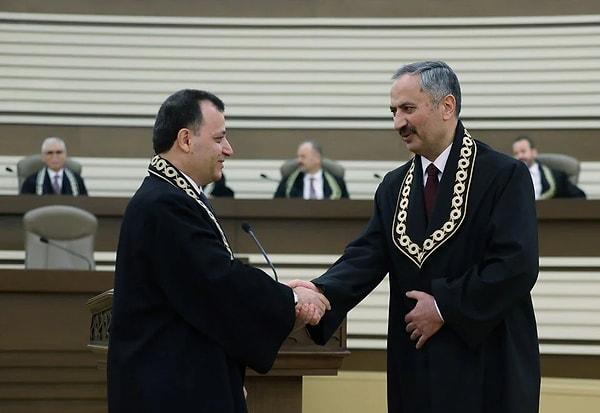 Anayasa Mahkemesi’nde bugün Yüksek Mahkeme’nin yeni üyesi Yılmaz Akçil’in yemin töreni gerçekleştirildi.