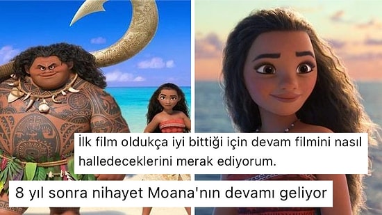 İlk Filmiyle Büyük Beğeni Toplayan 'Moana'nın Devam Filminin Fragmanına Gelen Tepkiler