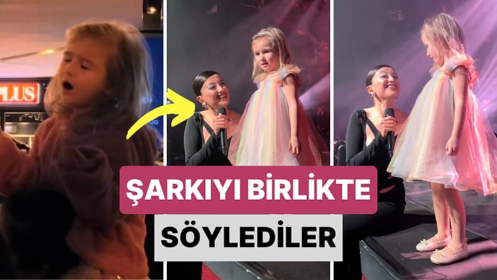 'Deli Kan' Şarkısını Söylerken Kendinden Geçmişti: Melike Şahin O Minik Kızı Sahnesine Davet Etti