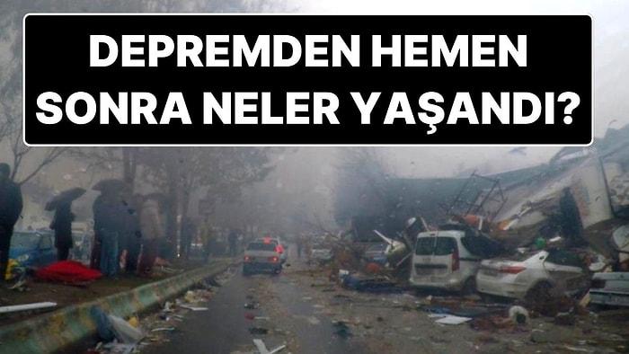 6 Şubat'ta Kahramanmaraş'ta Yaşanan Depremin Sabahında Yaşananlar Araç Kamerasına Kaydedildi