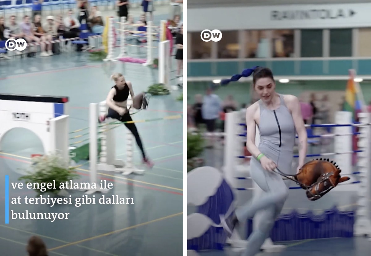 Finlandiya'da Meşhur Bir Spor Olan "At Başlı Değnek" Binicisi Yaptığı Sporun Detaylarını Anlattı