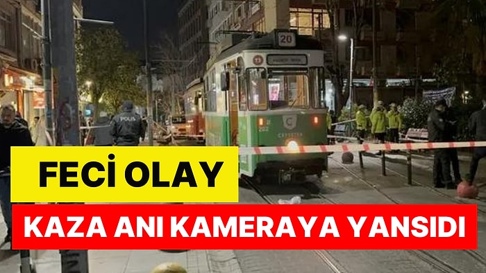 Feci Olay! Torununu Kurtaran Kadın Tramvayın Altında Kalmıştı: Kaza Anı Kameraya Yansıdı!