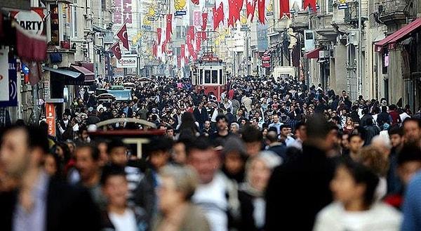 Öte yandan Türkiye nüfusunun yaş oranlarına dair de şaşırtıcı gerçekler ortaya çıktı.