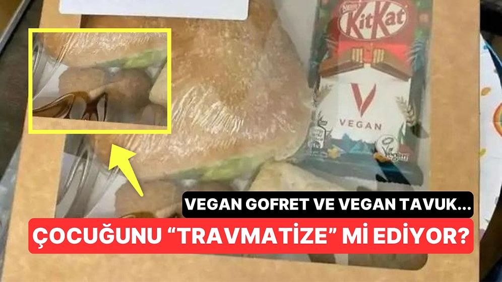 Doğum Gününde Çocuğuna Vegan Beslenme Çantası Hazırlayan Anne Tartışma Yarattı