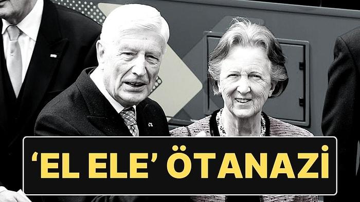 Hollanda’nın Eski Başbakanı Dries van Agt ve Eşi Eugenie’ya ‘El Ele’ Ötanazi Uygulandı