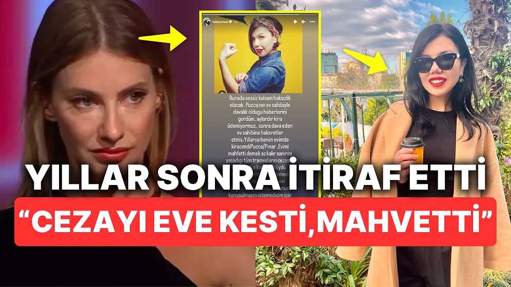 Kirayı Ödemediği İçin Ev Sahibiyle Papaz Olan PuCCa Zamanında Ünlü Oyuncu Tuba Ünsal'a da Aynı Şeyi Yaşatmış!