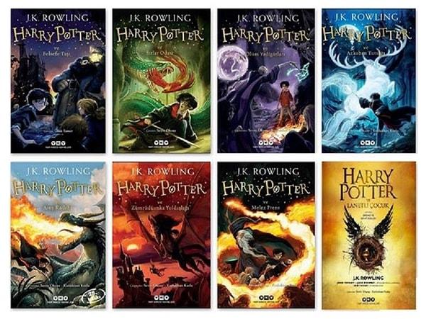 Harry Potter kitaplarının hepsi filmleri çekilirken çıkmamıştı