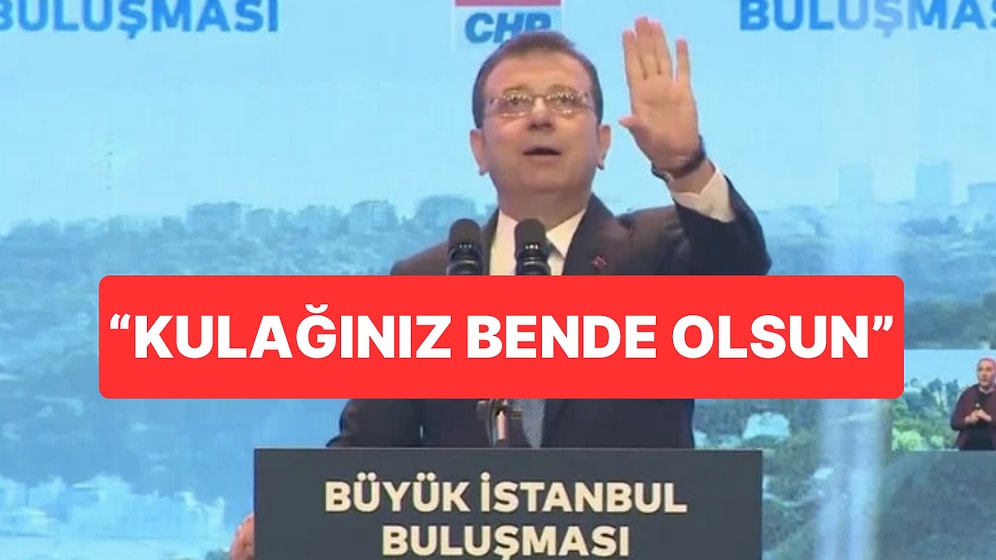 CHP’de Olaylı Aday Tanıtım Toplantısı: Ekrem İmamoğlu’nu Konuşturmadılar