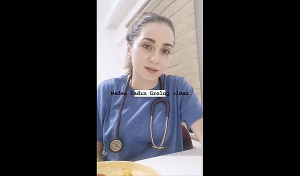 Tıp öğrenimine devam eden doktor adayı bir kullanıcı hastanede yaşlı hastası ile yaşadıklarını "Türkiye'de neden kadın ürolog olunmaz" diyerek anlattı.