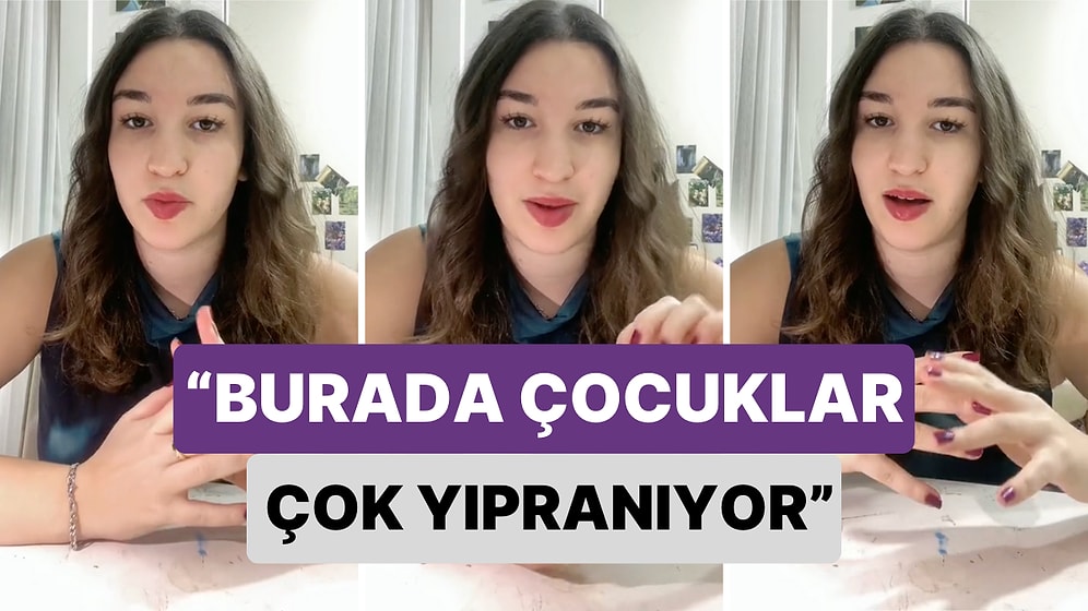 İtalya'da Doğup Büyüyen Bir Genç Kız Türkiye'deki Eğitim Sisteminde Görüp Çok Şaşırdığı Şeyleri Paylaştı