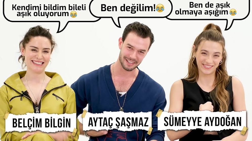 Belçim Bilgin, Sümeye Aydoğan ve Aytaç Şaşmaz'dan Bol Bol Aşk İtirafı ile Sizin Sorularınız!