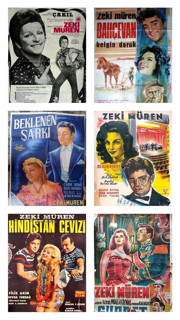 8. Film yapımcılarına "Posterlerde en büyük Zeki Müren ismi yazacak" şartı koşması: Bu şart yalnızca Türkan Şoray için bozulmuştu.