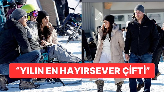 Prens Harry ve Meghan Markle Sevgililer Gününü Gaziler İçin Düzenlenen Olimpiyatlara Katılarak Geçirdi