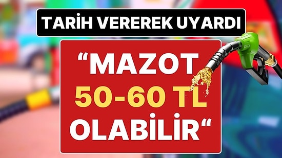 Ekonomist Şeref Oğuz’dan Gündem OIan Akaryakıt Açıklaması: “1 Nisan’da 50-60 TL Olabilir”
