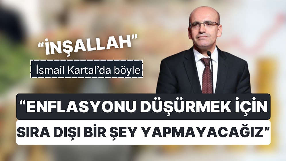 Mehmet Şimşek, Enflasyonu İktisada Giriş Seviyesine İndirdi: Yorumlar "Kendi Haline Bırakın" Şeklinde Oldu