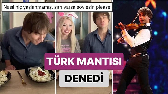 Yine Kalpleri Eritti! Eurovision Tarihinin En Unutulmaz İsmi Alexander Rybak Türk Mantısı Denedi