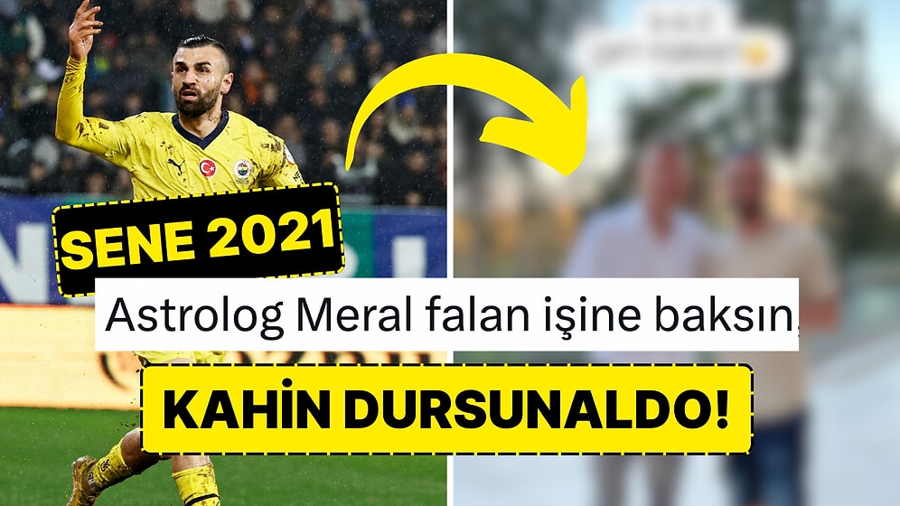 Serdar Dursun'un Kahin Edasıyla Yıllar Önce Paylaştığı Mistik Dzeko Fotoğrafına Gelen Komik Tepkiler