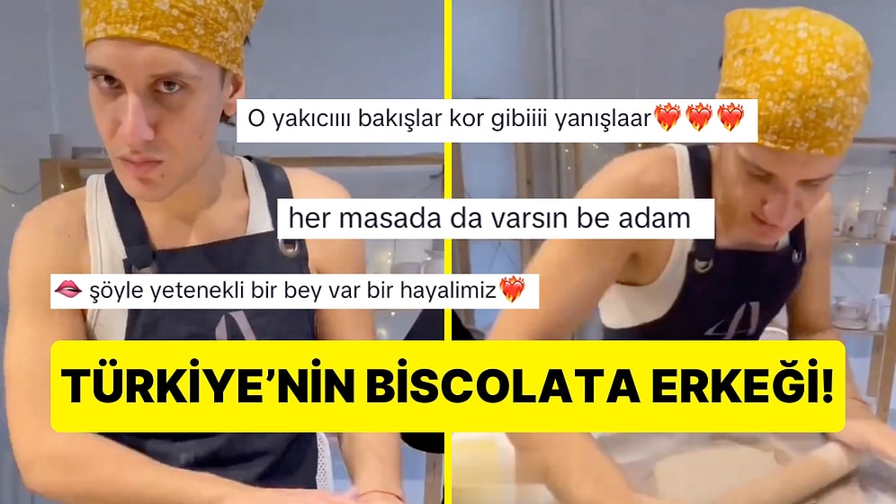 Biscolata Erkekleri Çekilin Büyüğünüz Geldi! Edis Seramik Hamuru Açtığı Anları Paylaştı