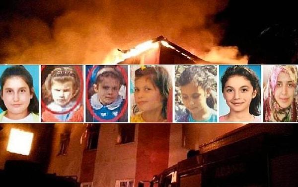 ADANA'nın Aladağ ilçesinde, 29 Kasım 2016'da ortaokulda okuyan kız öğrencilerinin kaldığı Süleymancı yurdunda  elektrik kontağından çıkan yangında 11'i öğrenci 12 kişi hayatını kaybetmişti.