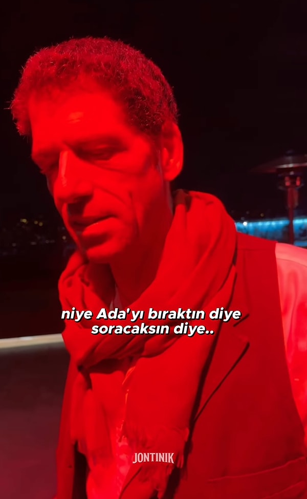 Hünal'ın ilk tepkisi ise haklı olarak "Ödüm patladı niye Ada'yı bıraktın diye soracaksın diye..." oldu. 😅