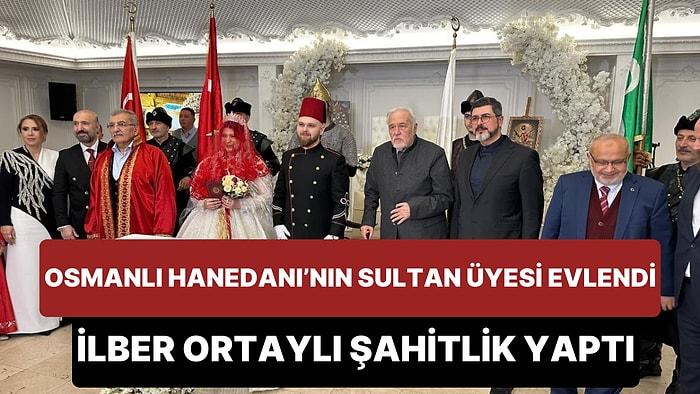 Osmanlı Hanedanı'nın Sultan Üyesi Evlendi: İlber Ortaylı, Pelin Çift ve İmam Halil Konakçı Aynı Masaya Oturdu