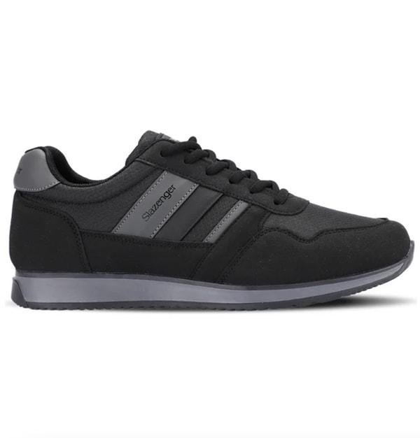 5. Slazenger Günlük Spor Siyah - Siyah ORIGIN I Sneaker Erkek Ayakkabı