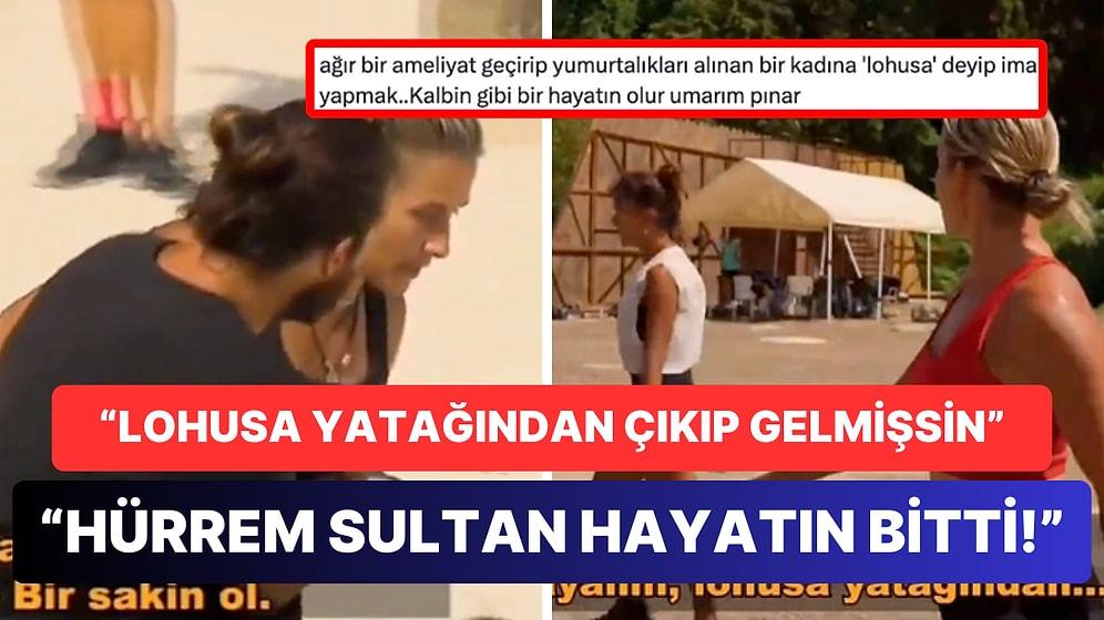 Survivor'da Pınar'ın Yarışmaya Yeni Katılan Sema'ya "Lohusa Kadın Gibisin" Sözleri Tepki Çekti!