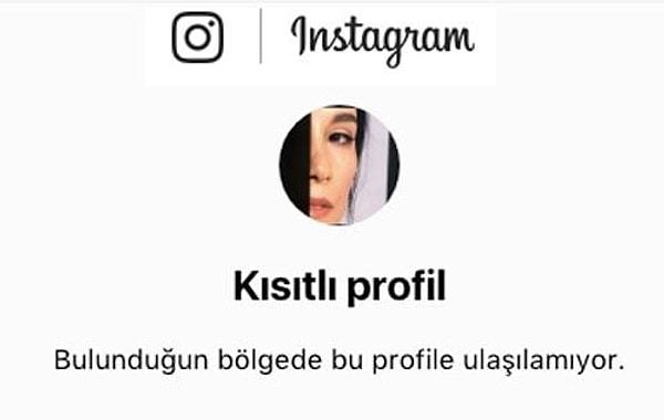 Bu yetişkin filmleri meselesi yüzünden oyuncuya çok sayıda taciz ve tehdit mesajı gitti. Sibel Kekilli de çözüm olarak Instagram hesabını Türkiye'den girenler için engelledi. Oyuncunun profili Türkiye'den girince böyle görünüyordu.