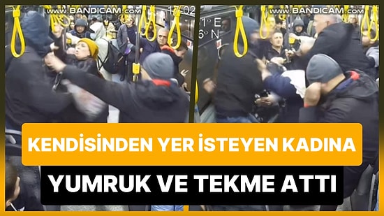 Otobüste Çocuğunu Kucağına Almasını İstediği Adamdan Yumruk Yiyen Kadın