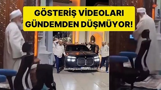 Gösteriş Videoları Gündemden Düşmüyor! Menzil Şeyhi Çoraplarını Müridine Çıkarttırdı