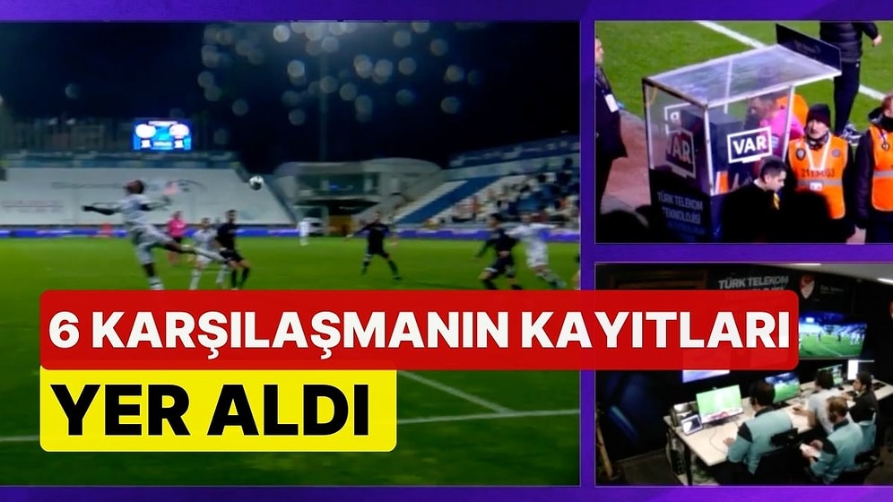 TFF, Tartışmalı VAR Kayıtlarını Paylaştı