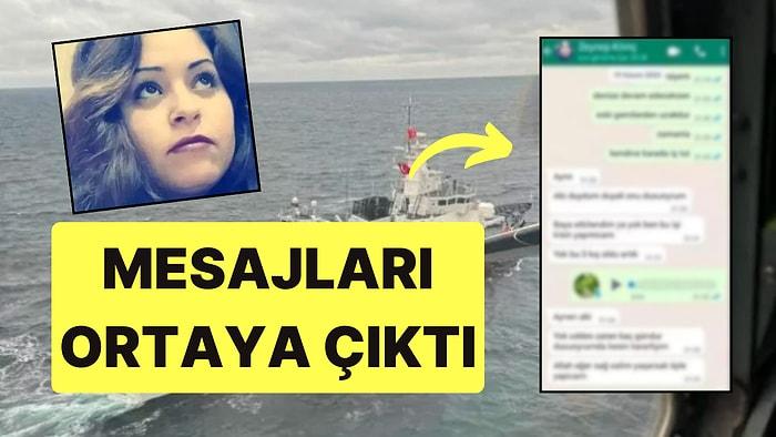 Aşçının Mesajları Ortaya Çıktı: Marmara'da Batan Gemide Hayatını Kaybetmişti