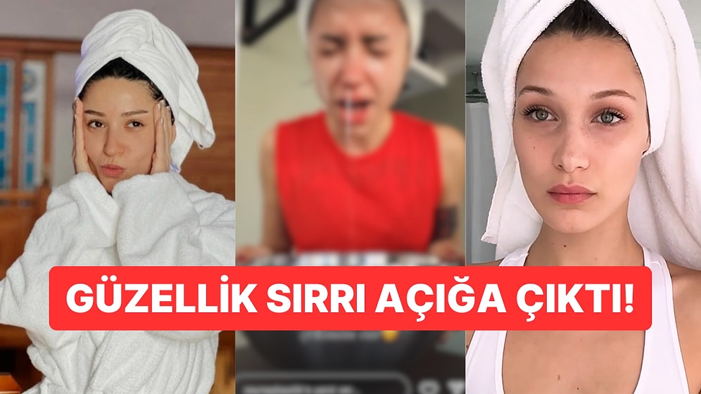 Güzellik Sırrı Açığa Çıktı: Zeynep Bastık Cilt Bakımı İçin Bella Hadid Taktiğini Uyguluyor