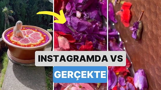 Instagram Videolarını Süsleyen Çiçekli Bali Banyolarının Gerçek Hali Sizi Biraz Hayal Kırıklığına Uğratacak