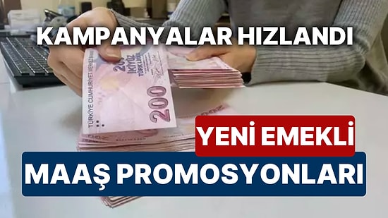 Emekli Maaşı Arttı Promosyonlara Düzenleme Geldi! Peki En Yüksek Emekli Maaş Promosyonu Veren Banka Hangisi?