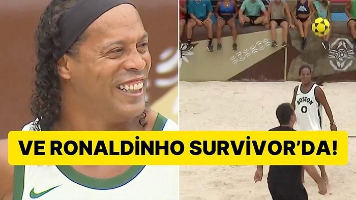 Bir Geldi Pir Geldi: Efsane Futbolcu Ronaldinho Survivor'da Fırtına Gibi Esti