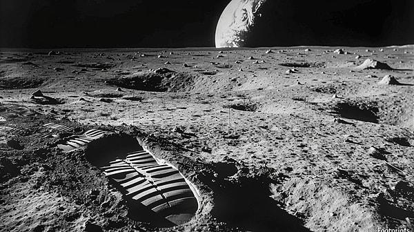 2. "Ayak İzleri": İnsanın Ay'a İlk Adımı